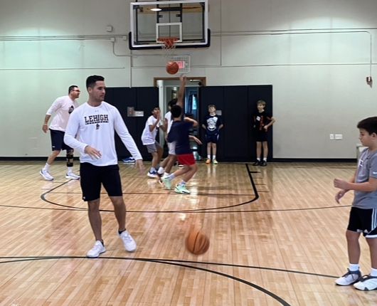 College players running a live demo