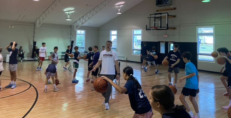 Skill work at a LAB Elite practice