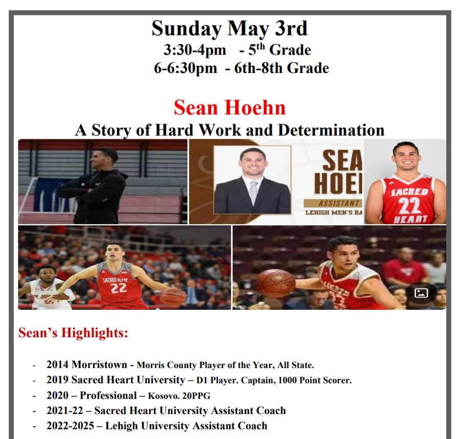 Speaker Series — Sean Hoehn, Sacred Heart & Lehigh